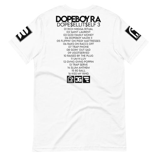 Dopeboy Ra - Dope$ellIt$elf 3 White Shirt