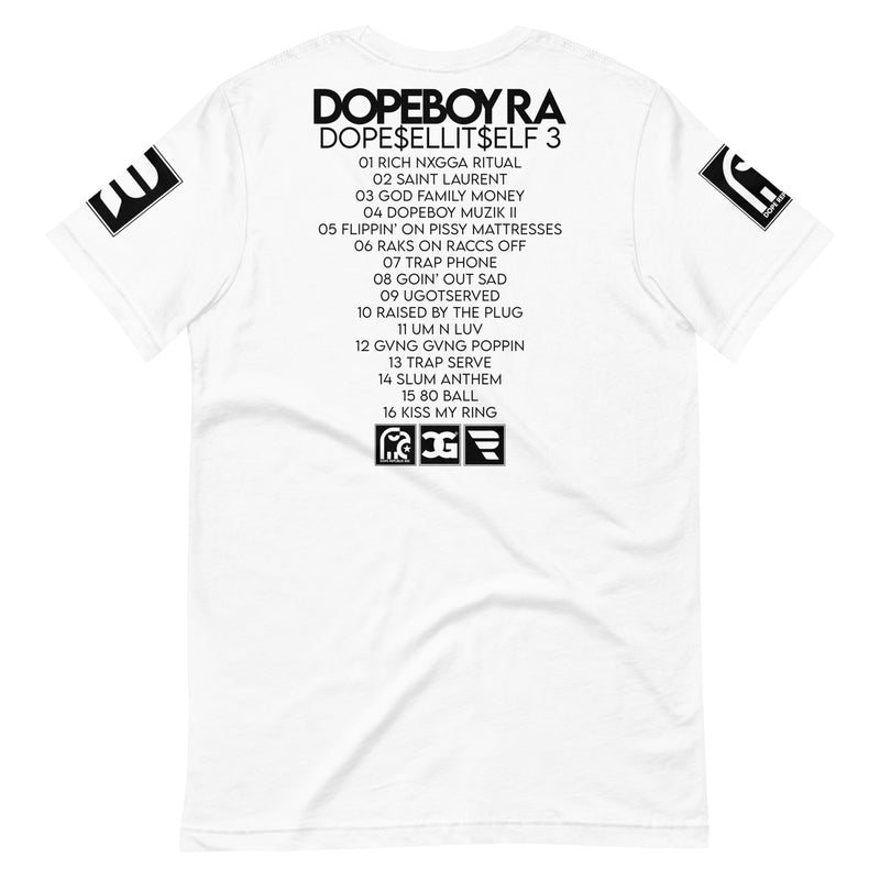 Dopeboy Ra - Dope$ellIt$elf 3 White Shirt