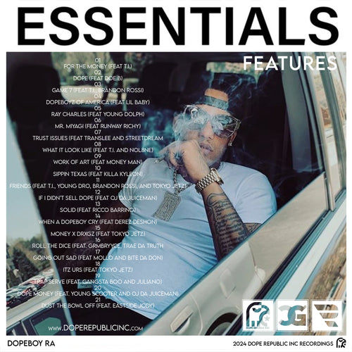 Dopeboy Ra - Essentials: Features (Digital Download)