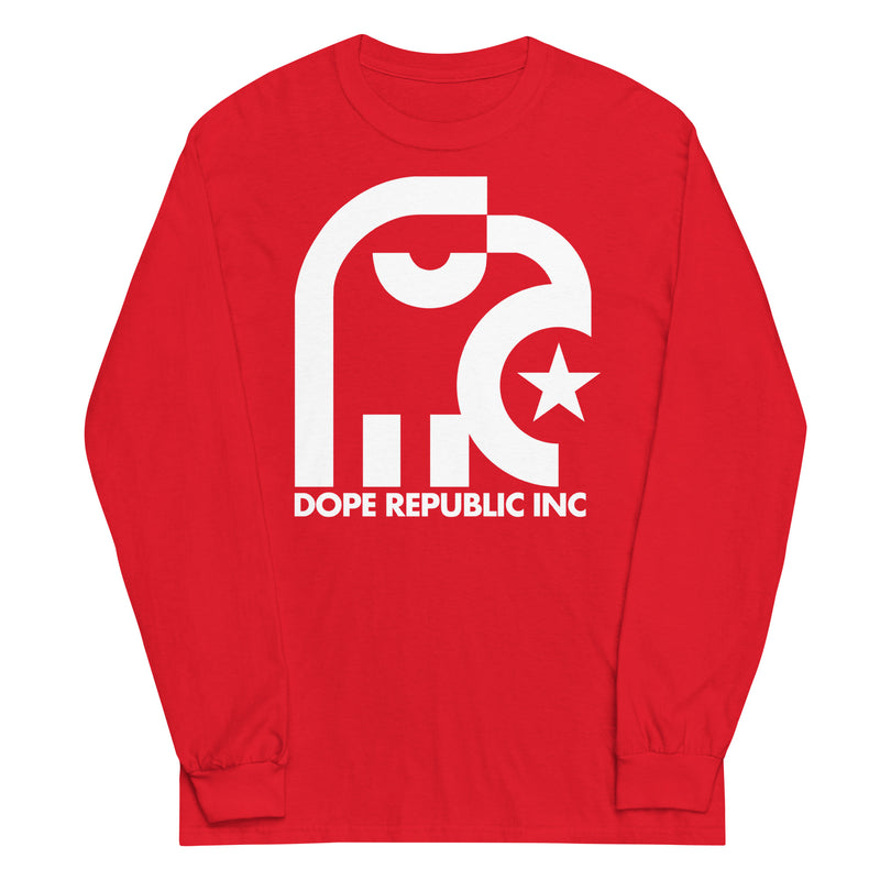 Dope Republic Long Sleeve Red Shirt
