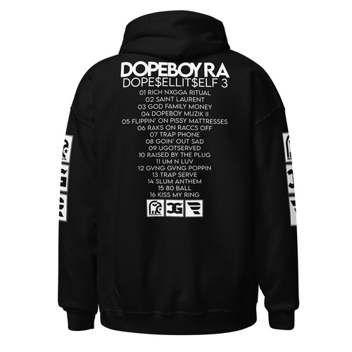 Dopeboy Ra - Dope$ellIt$elf 3 Black Hoodie