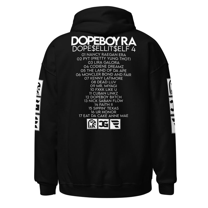 Dopeboy Ra - Dope$ellIt$elf 4 Black Hoodie