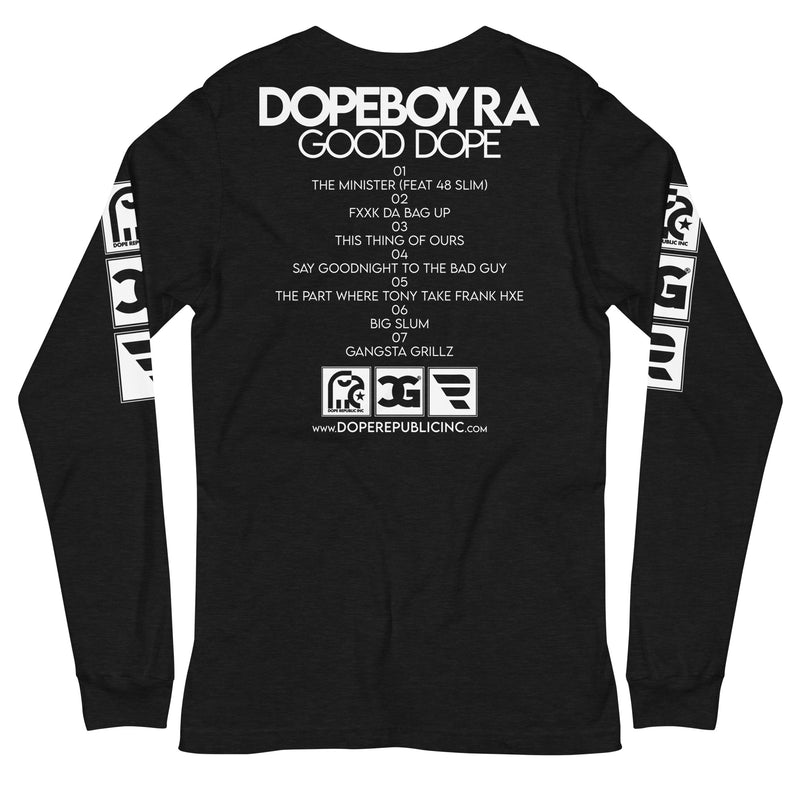 Dopeboy Ra - Good Dope Black Long Sleeve Shirt