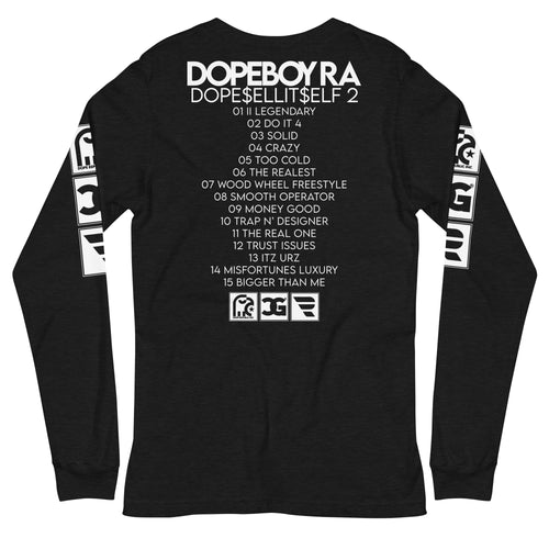 Dopeboy Ra - Dope$ellIt$elf 2 Black Long Sleeve Shirt