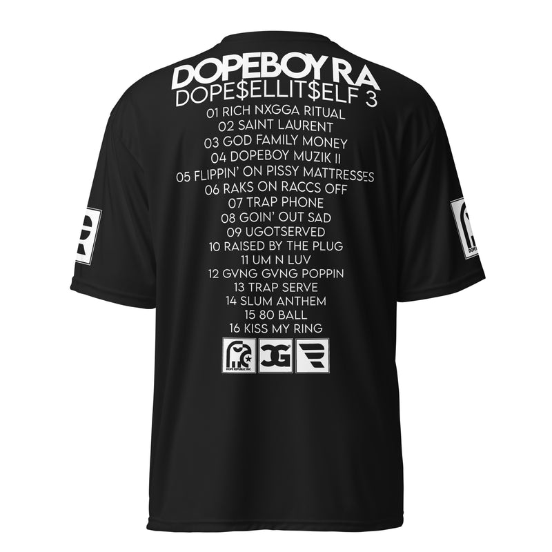 Dopeboy Ra - Dope$ellIt$elf 3 Performance Black Shirt