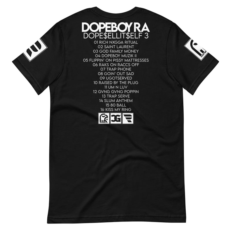 Dopeboy Ra - Dope$ellIt$elf 3 Black Shirt