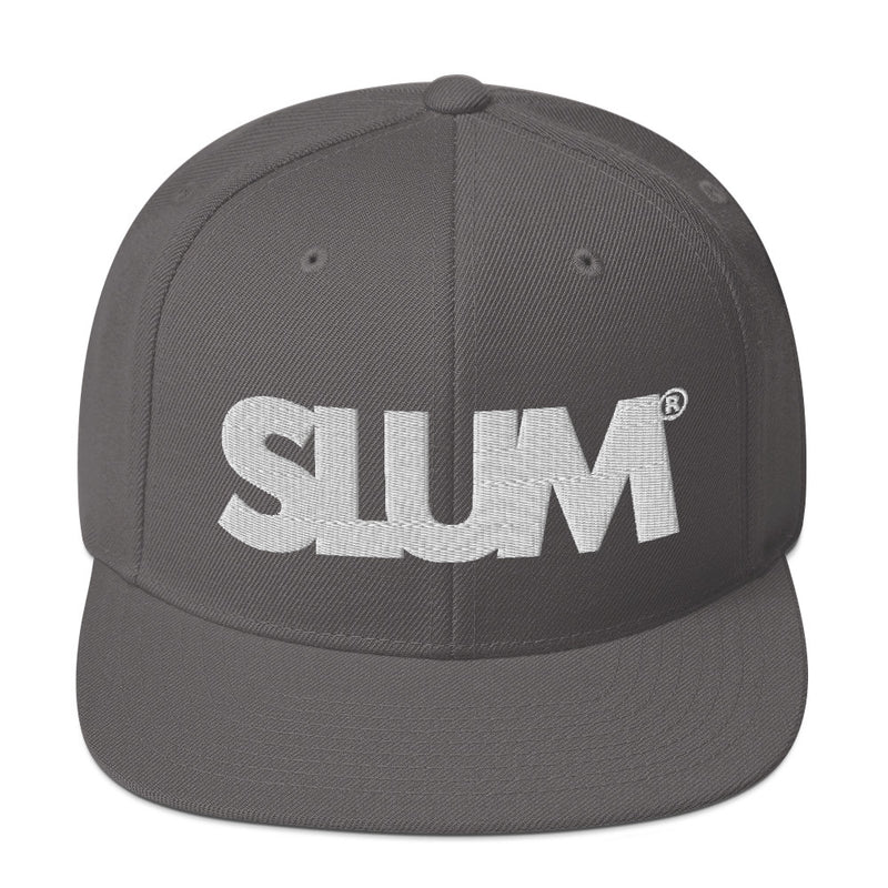 Slum Grey Snapback Hat