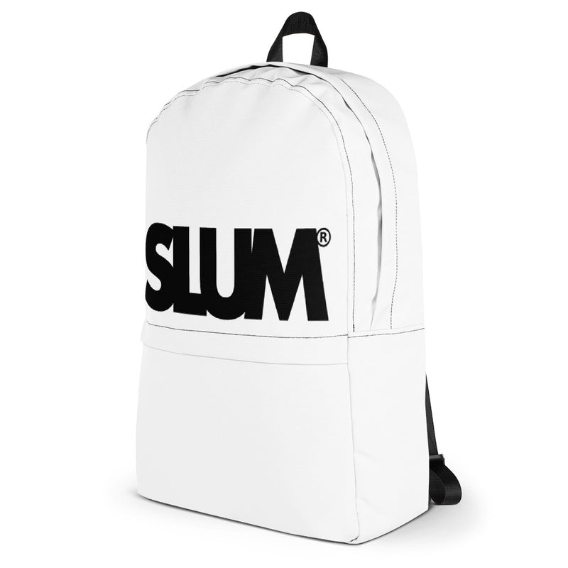Slum White Backpack
